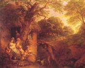 托马斯庚斯博罗 - The Woodcutters' Return